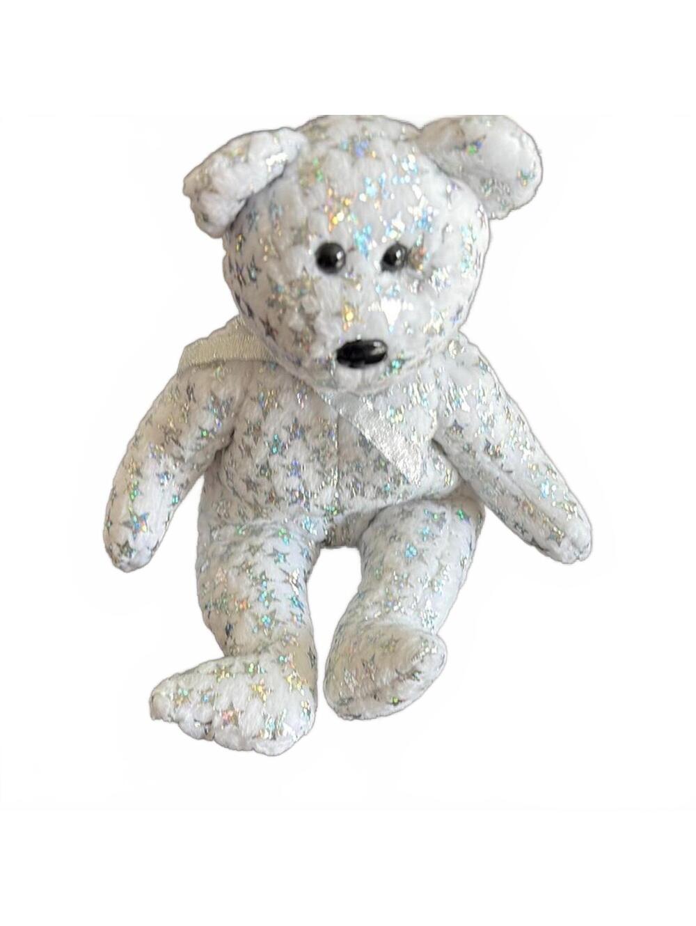 Ty Beanie Baby The Beginning Bear 2000 ***Retired***Rare*** No Swing Tag